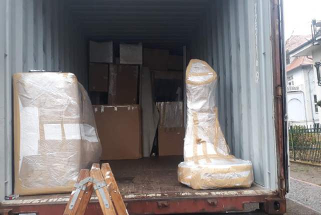 Stückgut-Paletten von Sindelfingen nach Brasilien transportieren